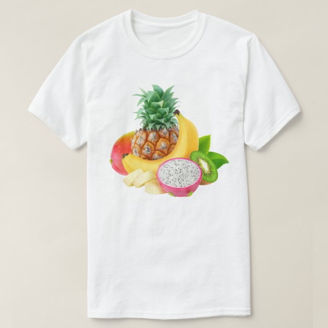 Tropical fruits T-Shirt (Design Front)