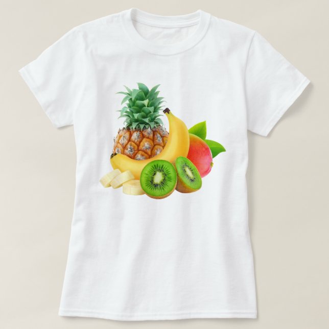 Tropical fruits T-Shirt (Design Front)