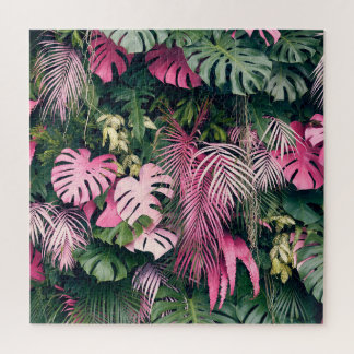 Tropical Full Background Trees Jigsaw Puzzle