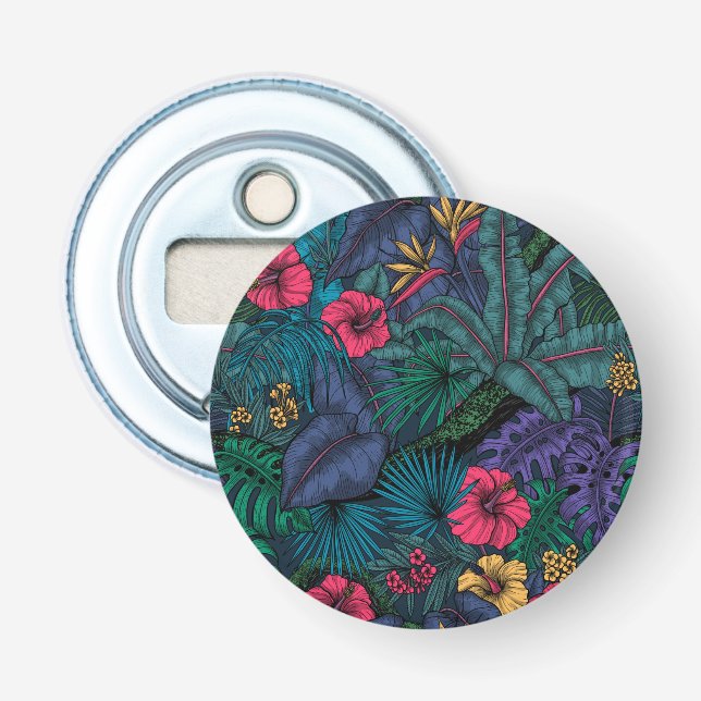 Tropical garden bottle opener (Front)