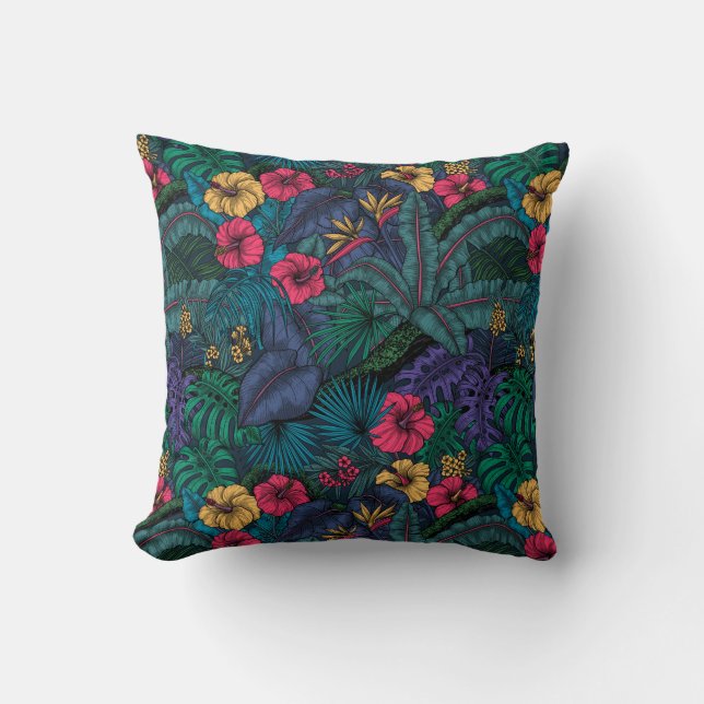 Tropical garden cushion (Front)