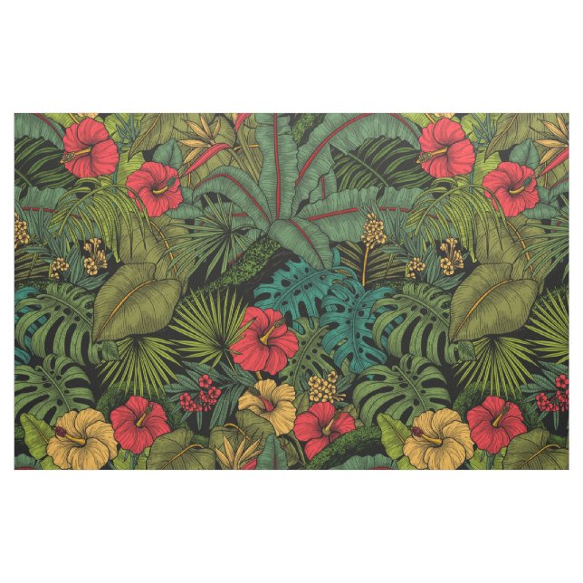 Tropical garden fabric (Fat Quarter)