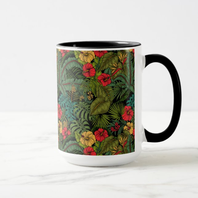 Tropical garden mug (Right)