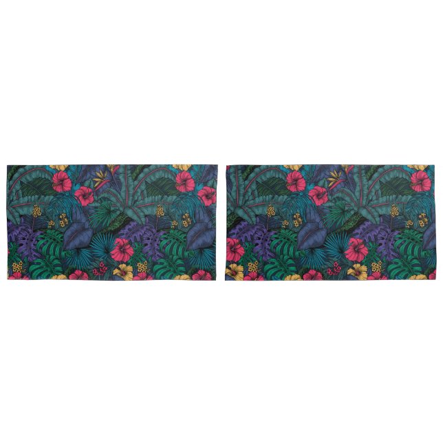 Tropical garden pillowcase (Front-Set)