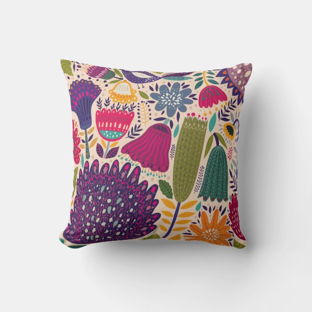 Tropical garden. Spring collection  Cushion (Front)