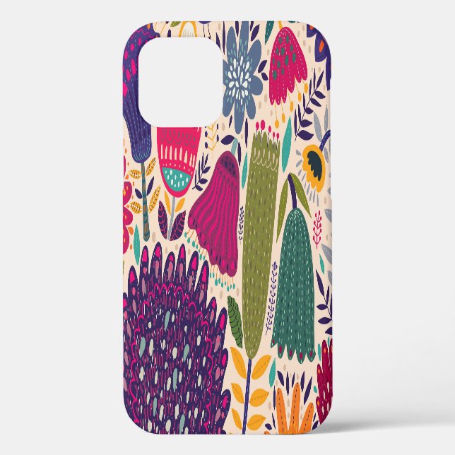 Tropical garden: spring pattern collection. Case-Mate iPhone case (Back)