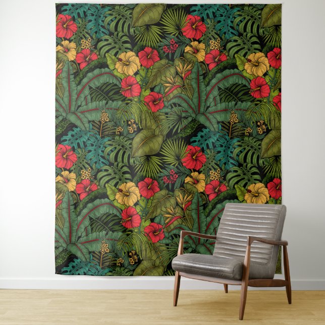 Tropical garden tapestry (In Situ)