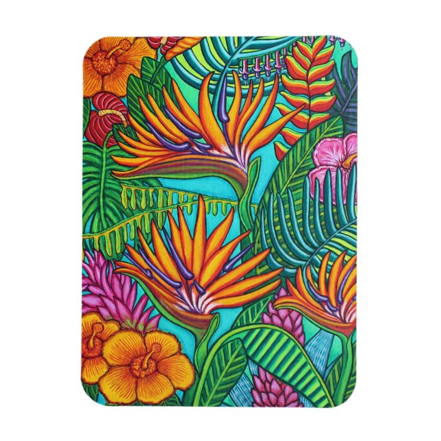 Tropical Gems Magnet (Vertical)