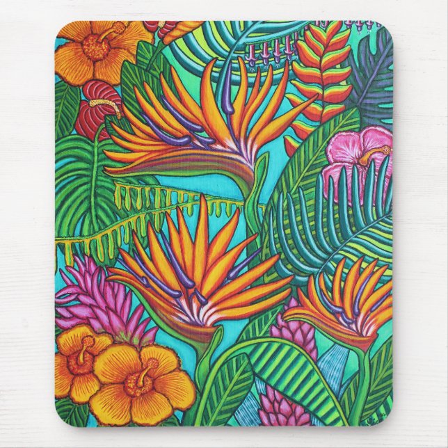 Tropical Gems Mouse Pad (Front)