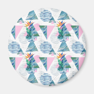 Tropical Geometric Pattern Magnet