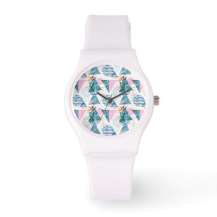 Tropical Geometric Pattern Watch