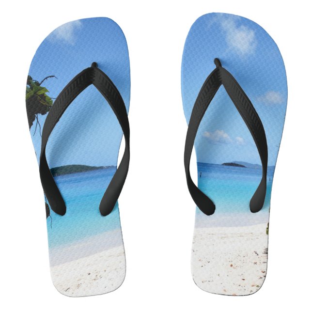 Tropical Getaway Thongs (Footbed)