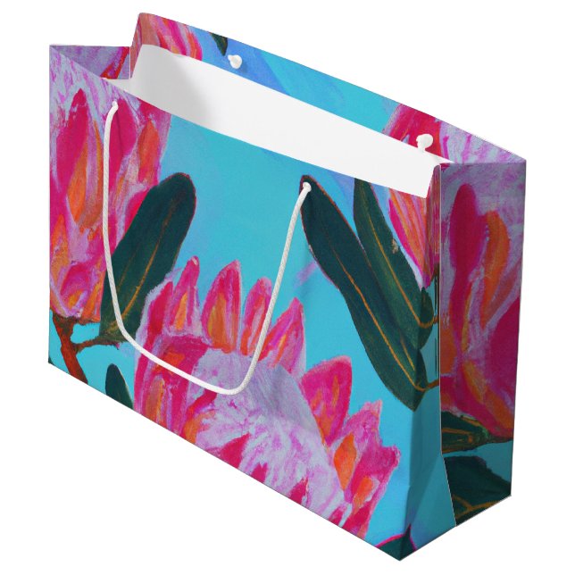 Tropical gift bag (Front Angled)