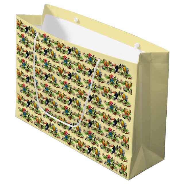 Tropical Gift Bag (Front Angled)