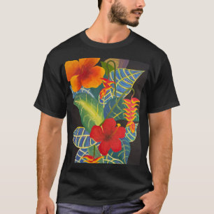Tropical Ginger Flower T-Shirt @3dudes1life