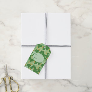 Tropical Gingko Leaf Pattern Gift Tags