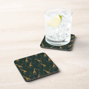 Tropical Giraffe Hangout Coaster