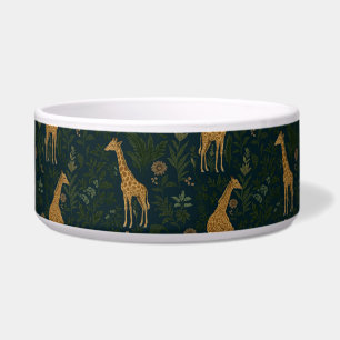 Tropical Giraffe Hangout Pet Bowl