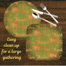 Tropical Give Thanks Thanksgiving Palm 