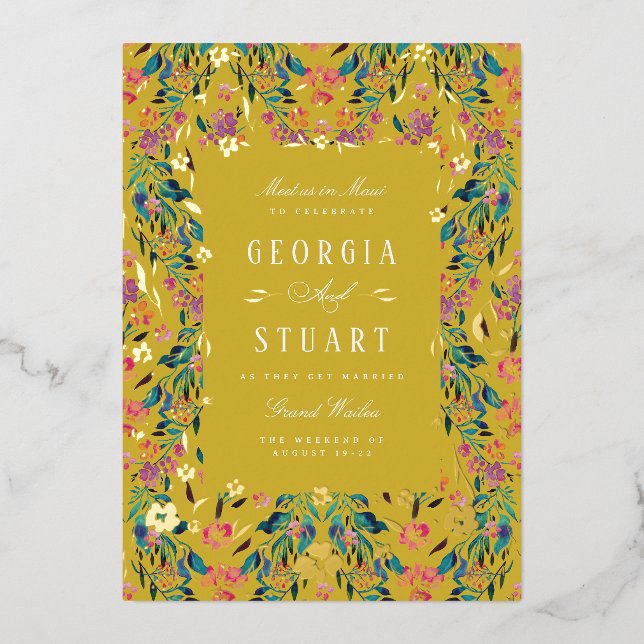 Tropical Glam Citrine Yellow (Front)