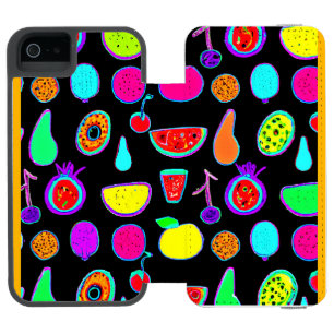 Tropical Glow Explosion Incipio Watson™ iPhone 5 Wallet Case