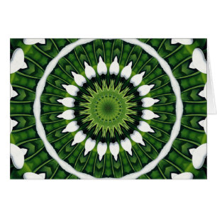 Tropical Green Mandala