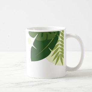 Tropical Green Nature Design Coffee Mug