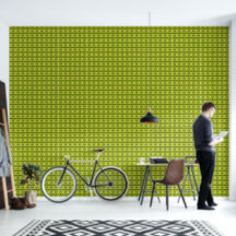 Tropical green palm leaves sunlight tiny pattern