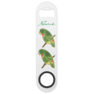 Tropical Green Parakeet Thunder_Cove