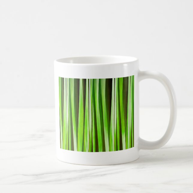 Tropical Green Riverweed Coffee Mug (Right)