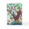 Tropical green tree with animals koala birthday