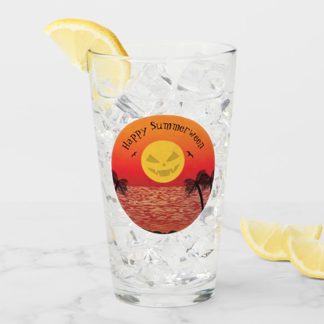 Tropical Halloween Glass (Front Ice)