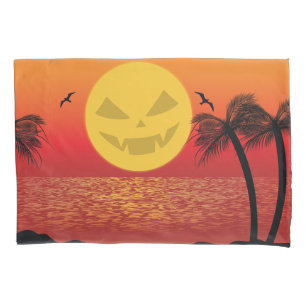 Tropical Halloween Pillowcase