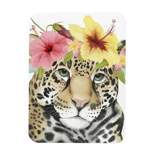 Tropical Halo | Sweet Cheetah Magnet (Vertical)