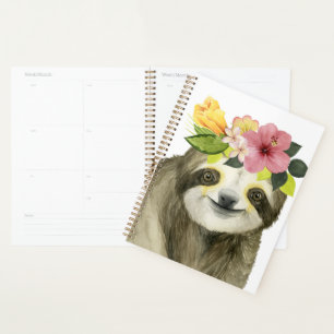 Tropical Halo   Sweet Sloth Planner
