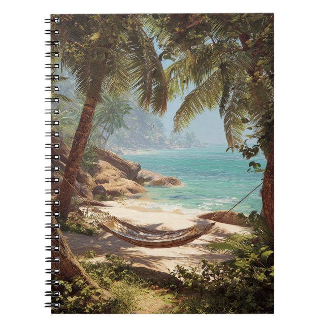 Tropical Hammock Escape Notebook (Front)