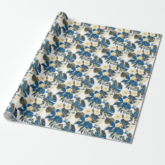 Tropical Hand Drawn: Creative Seamless Pattern Wrapping Paper