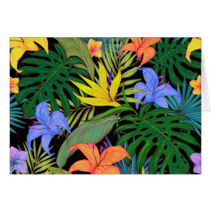 Tropical Hawaii Aloha Flower Graphic