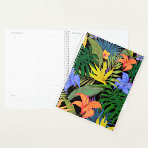 Tropical Hawaii Aloha Flower Graphic Planner