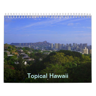 Tropical Hawaii Calendar