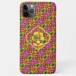 Tropical Hawaiian Floral Bohemian Aloha  iPhone 11 Pro Max Case