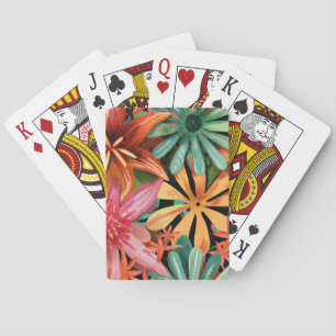 tropical/Hawaiian/floral/flower Playing Cards