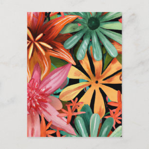 tropical/Hawaiian/floral/flower Postcard