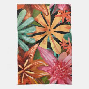 tropical/Hawaiian/floral/flower Tea Towel