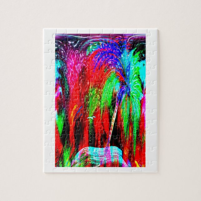Tropical heat jigsaw puzzle (Vertical)