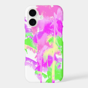 Tropical Heat Wave Neon Hawaiian Palm Trees