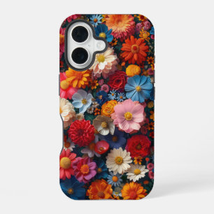 Tropical hibiscus bloom with a vibrant presence. G iPhone 16 Case