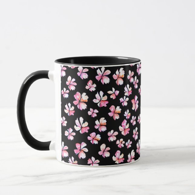 Tropical Hibiscus Haven Mug (Left)
