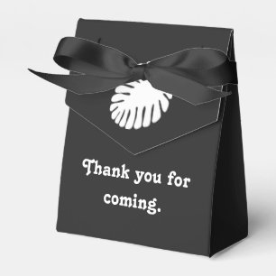 Tropical Hibiscus in Black Favour Box