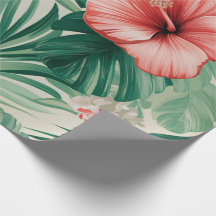 Tropical Hibiscus & Monstera